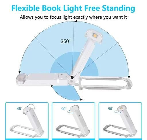 Book Reading Lights – USB Rechargeable ✨📚