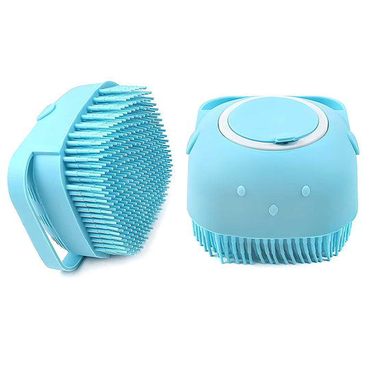 SCRUBBING Soft Silicone Shower Brush – Perfect for Baby & Sensitive Skin