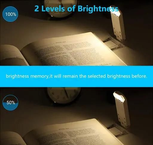 Book Reading Lights – USB Rechargeable ✨📚